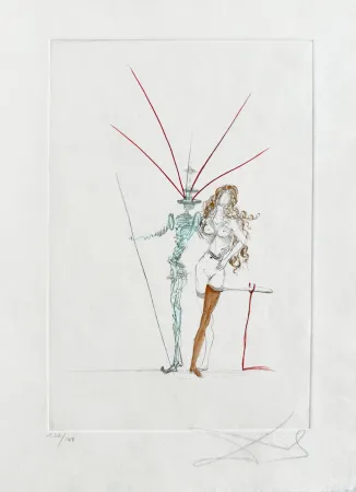 Gravure Dali - Frontispiece