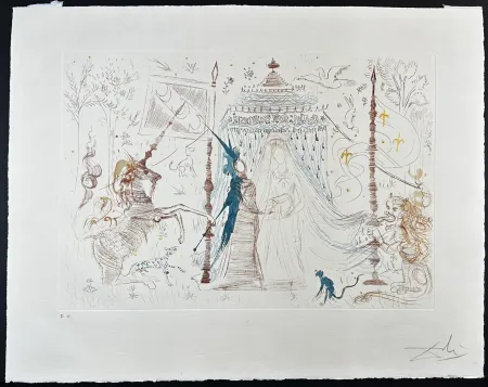 Gravure Dali - Gala, mon seul desir