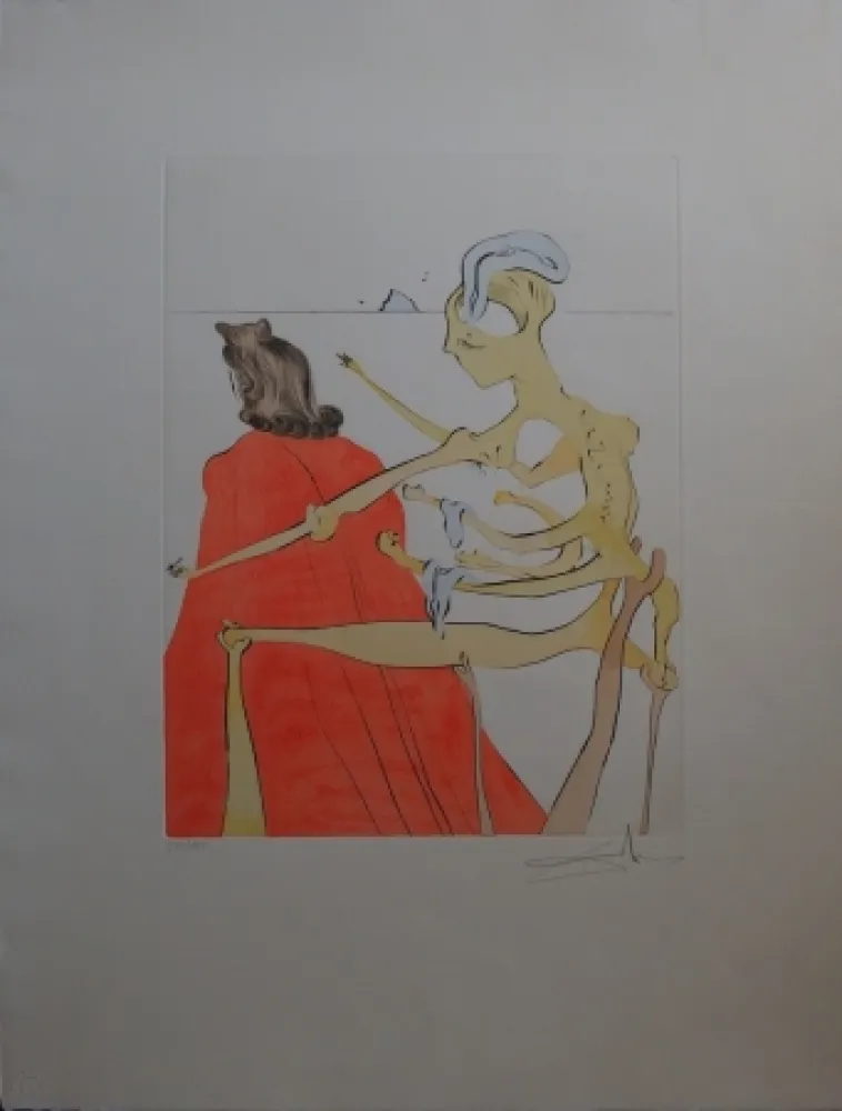 Ets Dali - Gala's godly back (After 50 years of surrealism)