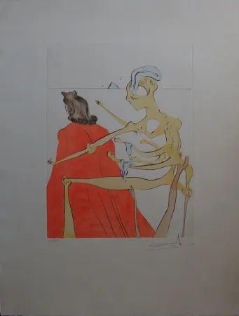 Ets Dali - Gala's godly back (After 50 years of surrealism)