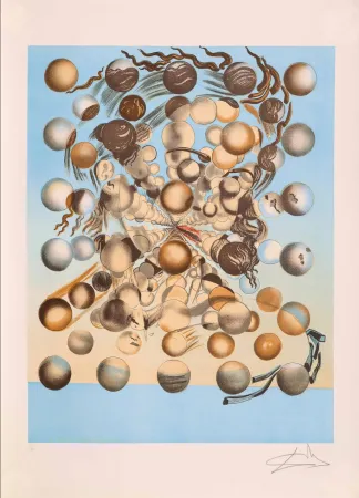 Lithografie Dali - GALATEA DES SPHÈRES