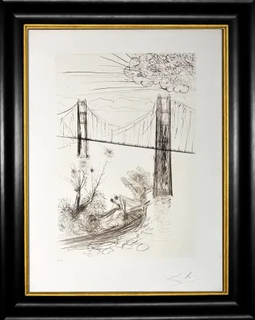 Droge Naald Dali - Golden Gate Bridge