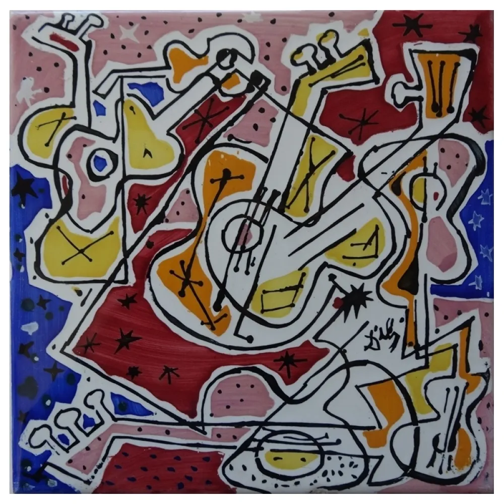 Keramiek Dali - Guitares espagnoles