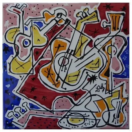 Keramiek Dali - Guitares espagnoles