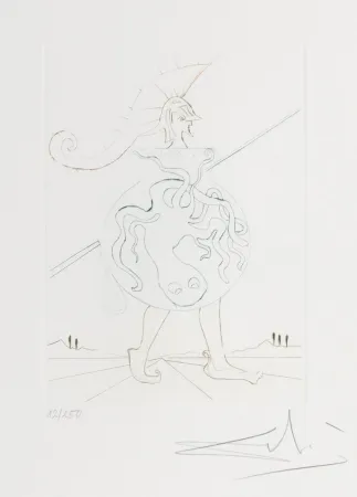 Gravure Dali - Henry V from Much Ado about Shakespeare