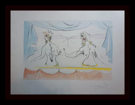 Gravure Dali - Hommage a Albrecht Durer Renaissance