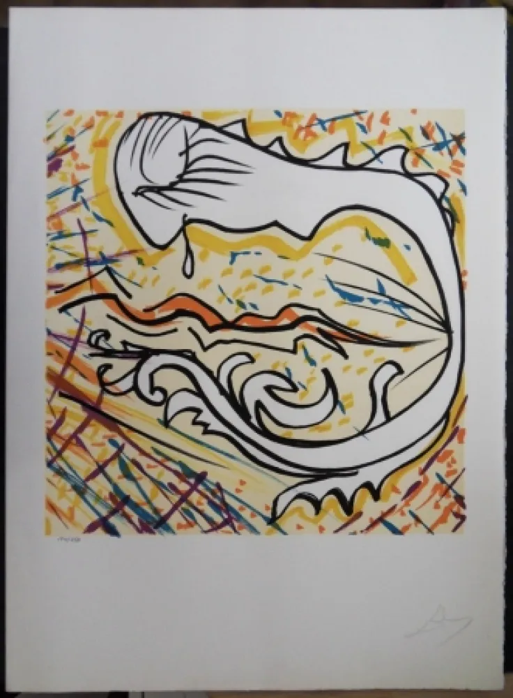 Lithografie Dali - Il sonno del Fede