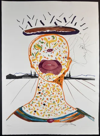 Gravure Dali - Imaginations & Objects of The Future Cyclopean Make-Up