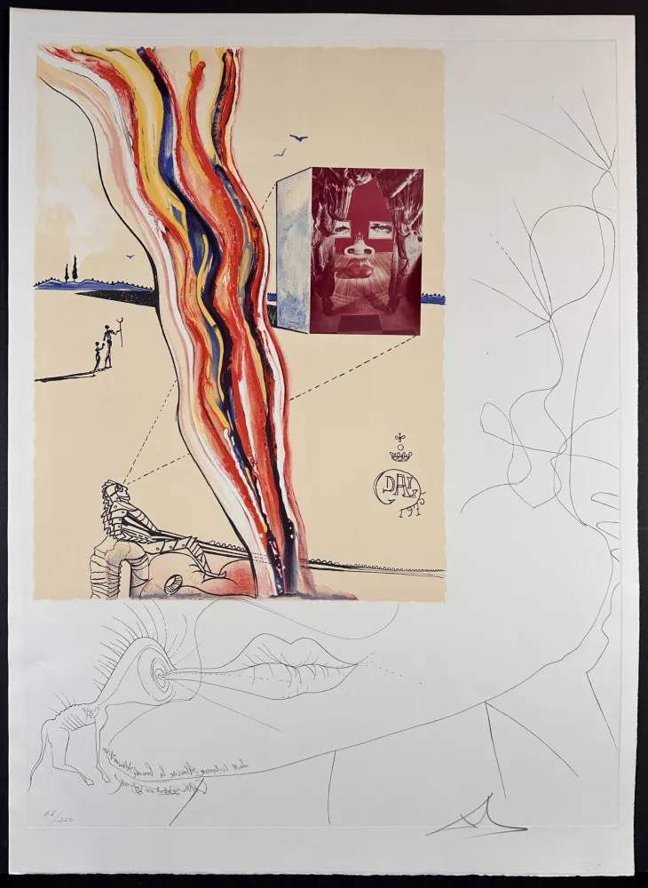 Gravure Dali - Imaginations & Objects of The Future Liquid & Gaseous TV