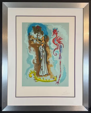 Lithografie Dali - Ivanhoe Rowena