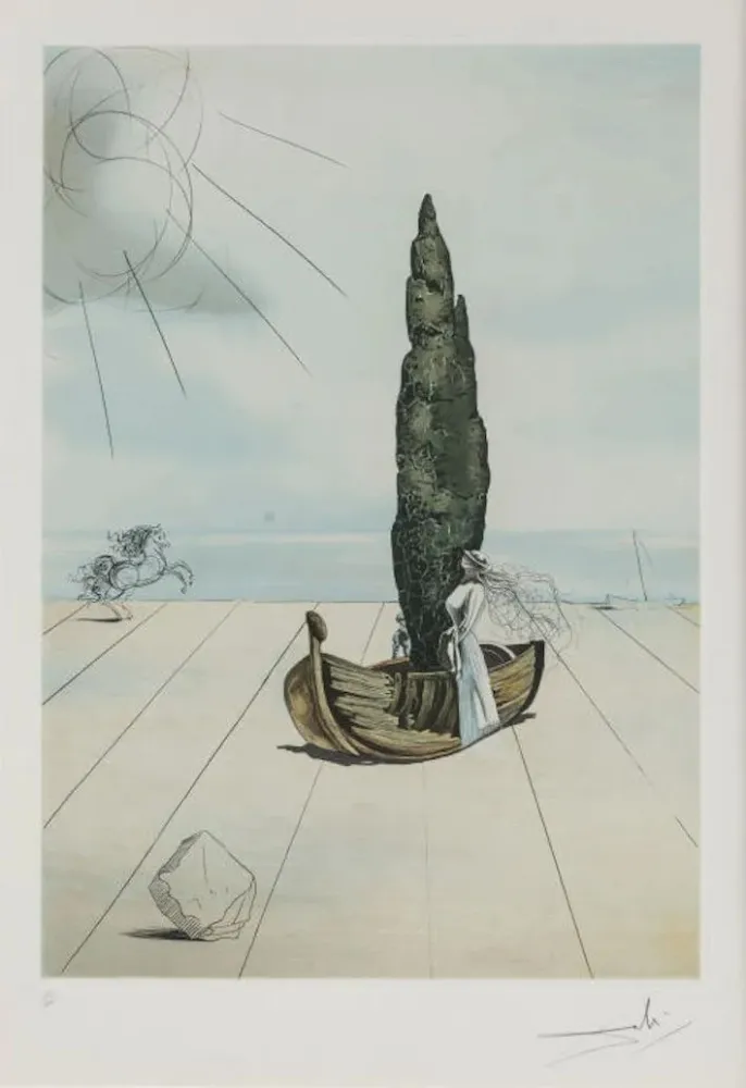 Geen Techniek Dali - L' apparition de ma cousine carolinetta sur la plage de rosas