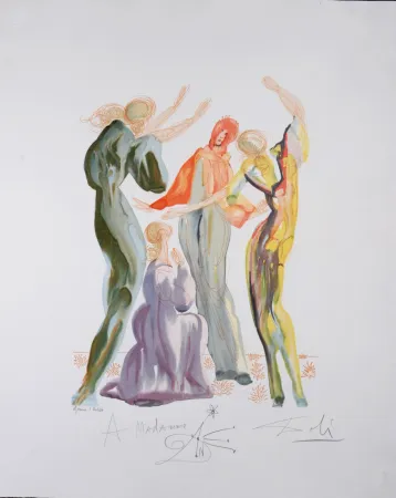 Lithografie Dali - La Danse, 1960 - Hand-signed