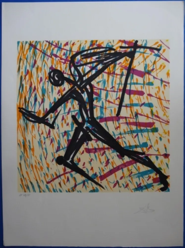 Lithografie Dali - La Fede que vacilla