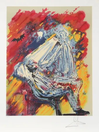 Lithografie Dali - La Lumiere de la Guerison (The Dentist)