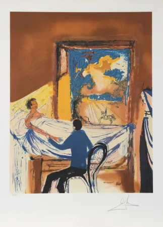 Lithografie Dali - La Lutte Contre le Mal (The Doctor)