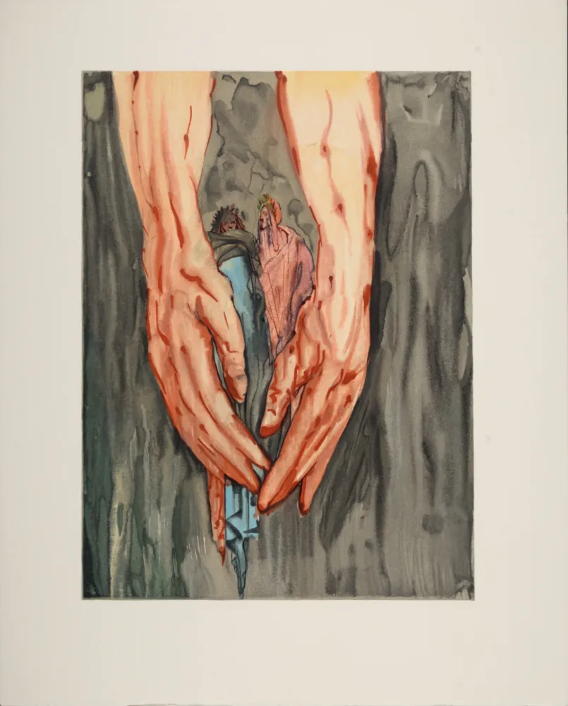 Lithografie Dali - La Montée de Géryon