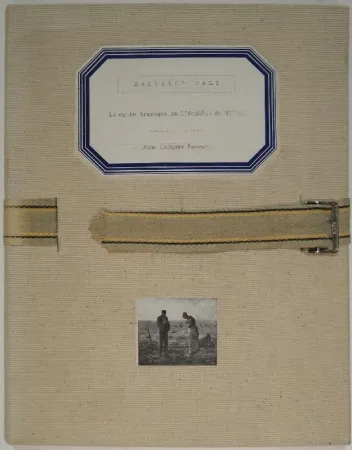 Geïllustreerd Boek Dali - La mythe tragique de l'Angélus de Millet. 