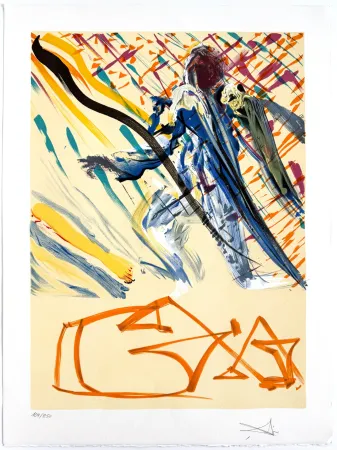 Lithografie Dali - La parola divina (The Divine Word)