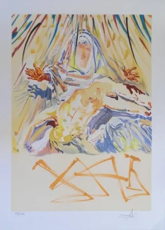 Lithografie Dali - La Pieta Nera