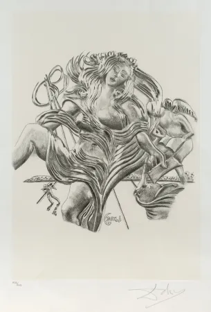 Lithografie Dali - La poesía