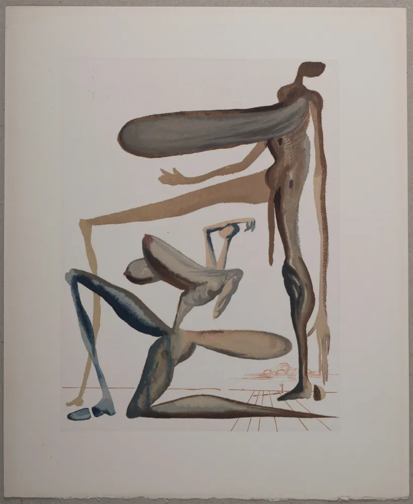 Lithografie Dali - La Prodigalité