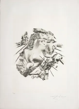 Lithografie Dali - La Scultura