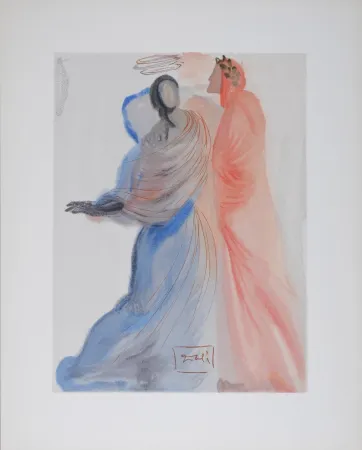 Lithografie Dali - La Splendeur de Béatrice