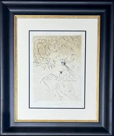 Gravure Dali - La Tête