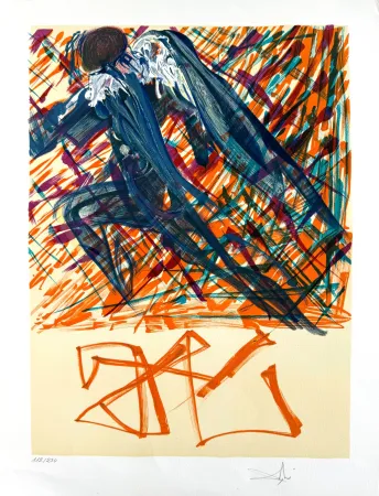 Lithografie Dali - L’arcangelo (The Archangel)