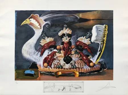 Lithografie Dali - L'ATIVISME DESOXYRIBONUCLEIQUE
