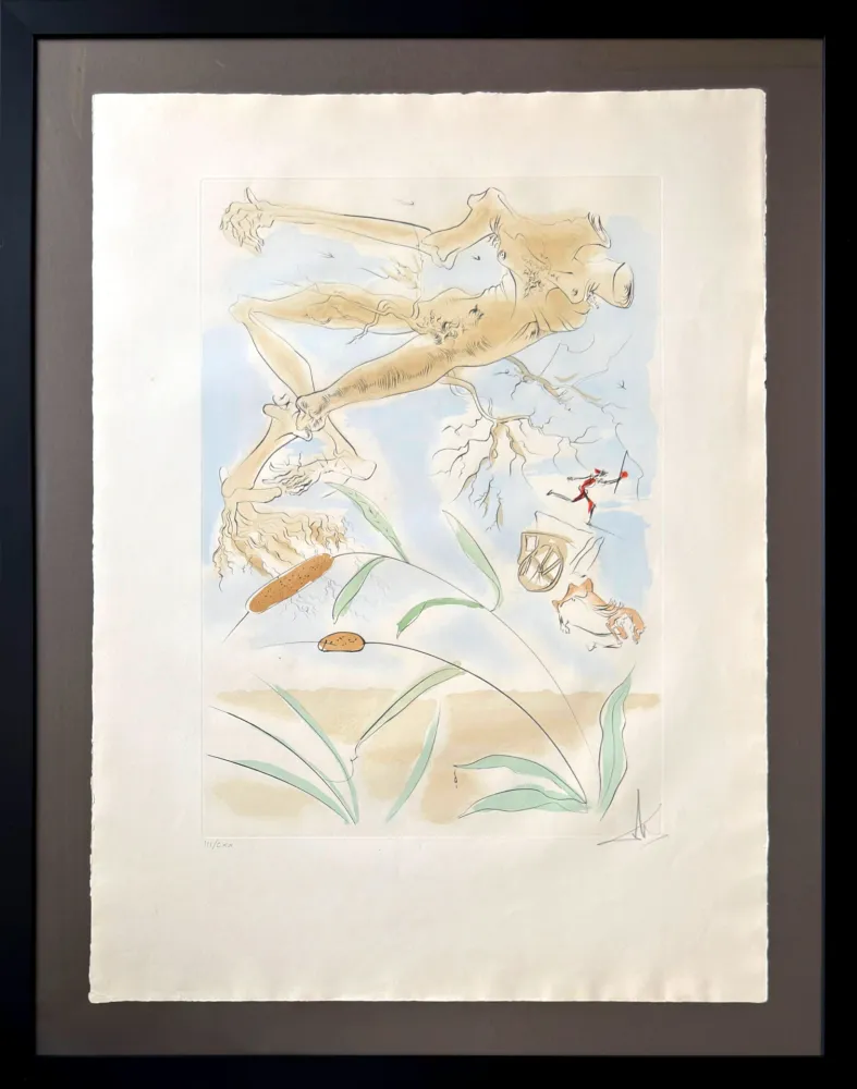 Ets Dali - Le Chêne et le Roseau (The Oak and the Reed)