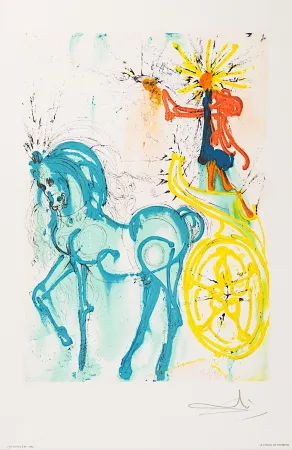 Lithografie Dali - Le Cheval de Triomphe (Horse of Triumph)