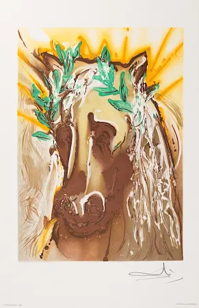 Lithografie Dali - Le Cheval du Printemps (Horse of Spring)