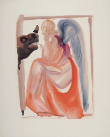 Lithografie Dali - Le ciel de Mercure