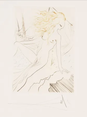 Geïllustreerd Boek Dali - Le Décaméron 1972 - English - E.A 