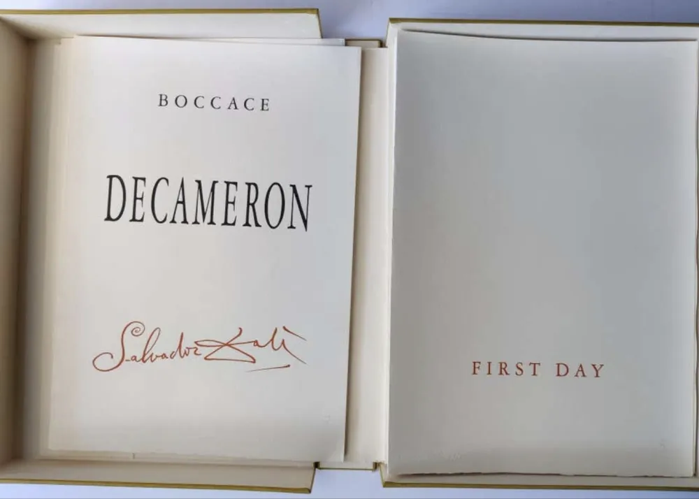 Lithografie Dali - Le Décaméron (1972) english , E.A