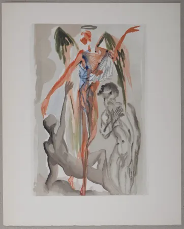 Lithografie Dali - Le Paradis Terrestre