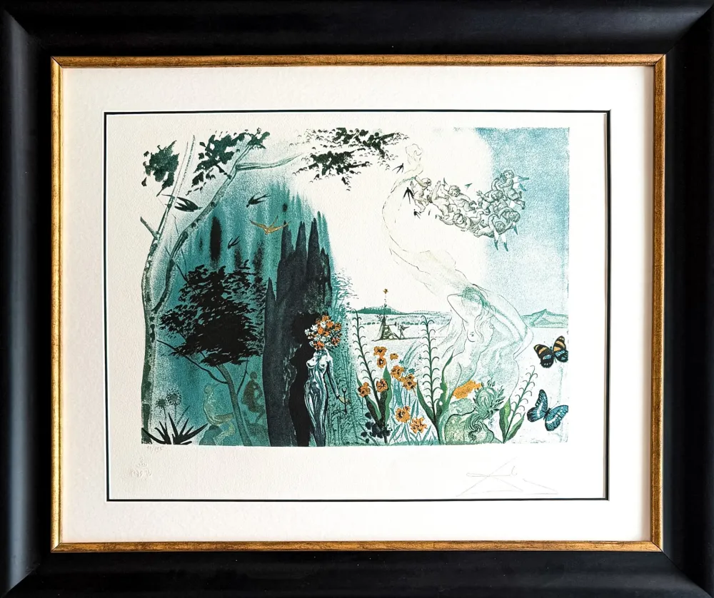 Lithografie Dali - Le Printemps (from 'Les Quatre Saisons')