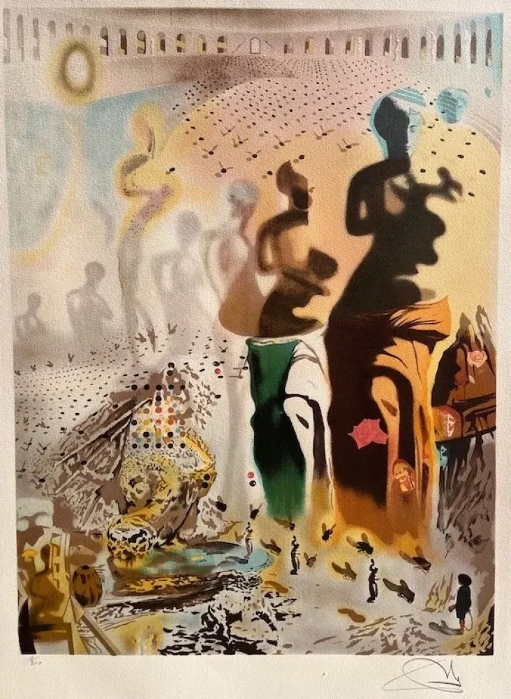 Lithografie Dali - Le Toréador Hallucinogène