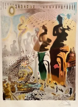 Lithografie Dali - Le Toréador Hallucinogène