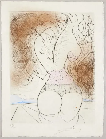 Gravure Dali - Le Torse, Torso