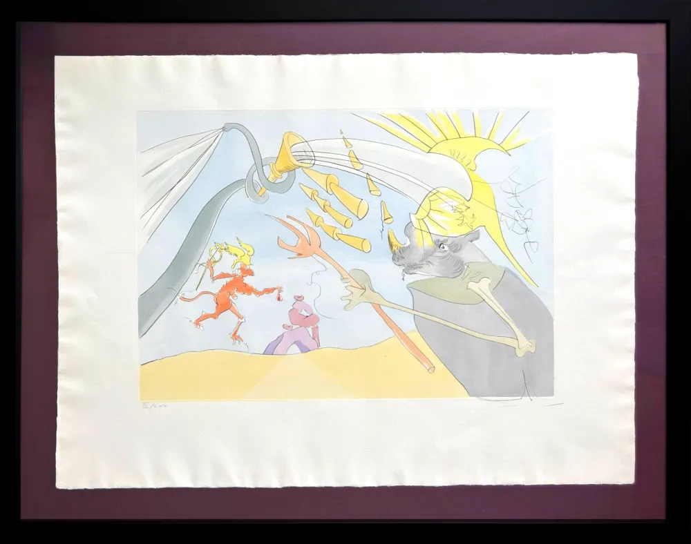 Ets Dali - L’Éléphant et le Singe de Jupiter (The Elephant and Jupiter's Monkey)