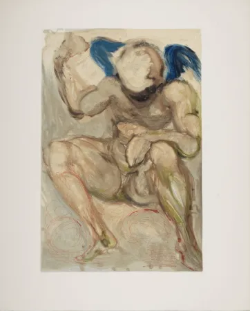 Houtsnede Dali - L'Envie, 1963