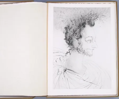 Geïllustreerd Boek Dali - Les amours de Cassandre 1968 portfolio 