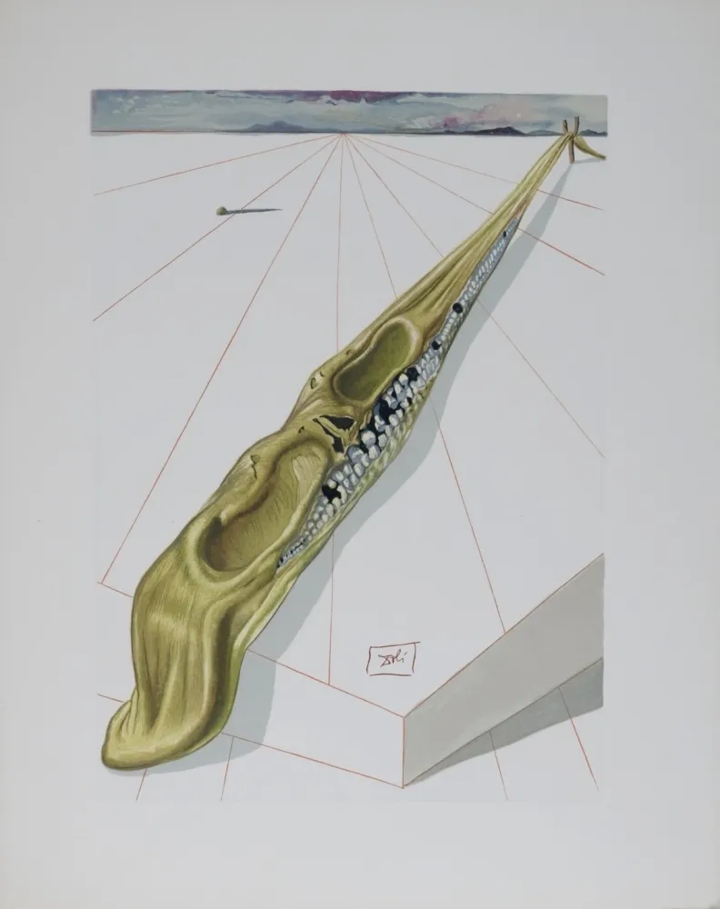 Lithografie Dali - Les Blasphémateurs