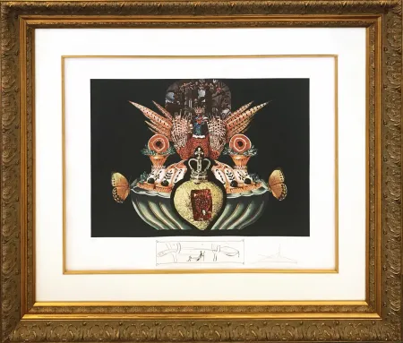 Lithografie Dali - LES CHAIRS MONARCHIQUES