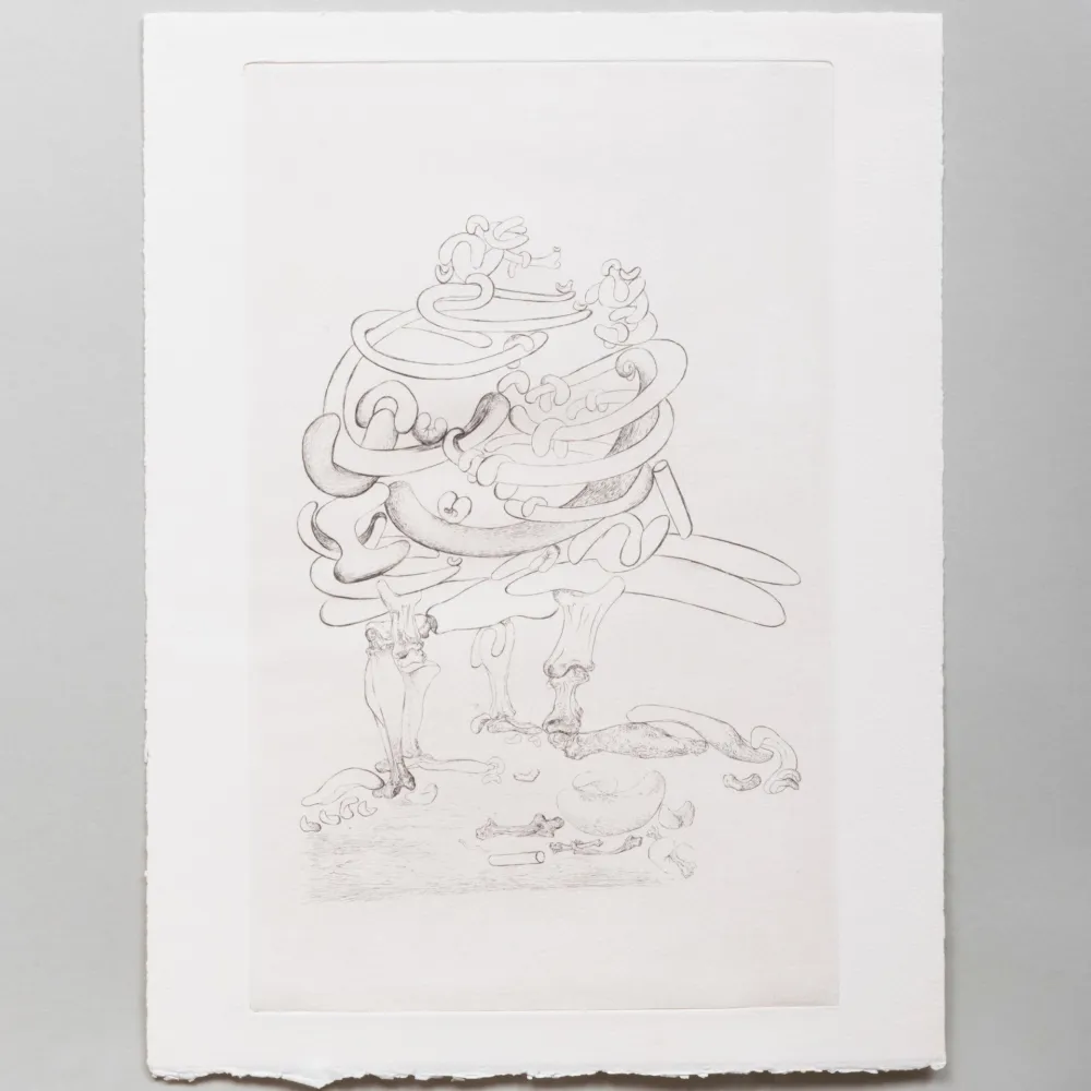 Droge Naald Dali - Les Chants de Maldoror: Bone Chair