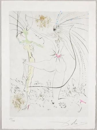 Ets Dali - Les Fesses piquantes, Piquant Buttocks