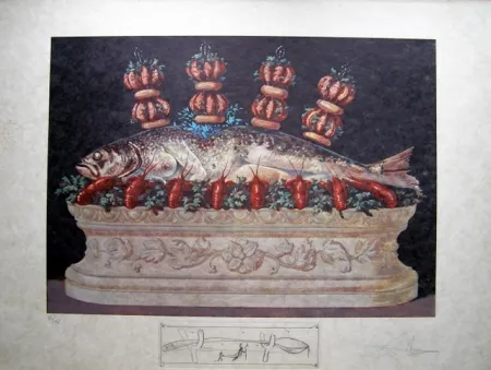 Lithografie Dali - LES PANACHES PANACHÉS.