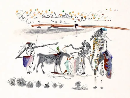 Gravure Dali - Les Perroquets (Parrots)